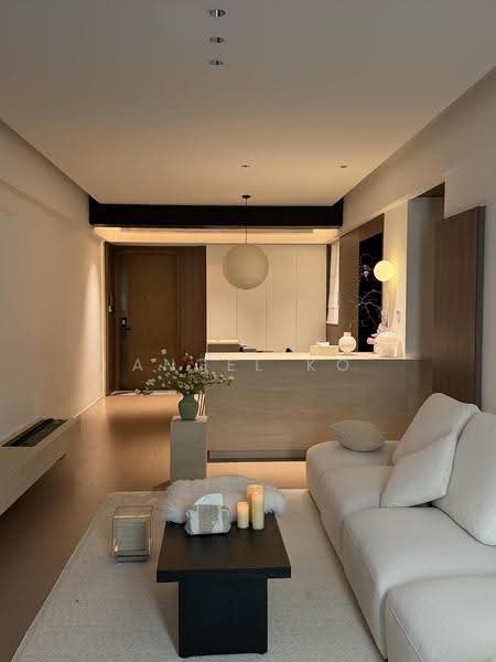 Service Residence for Sale at Jewel by Oxley KLCC - Angel Ko - Living Room - PropertyGuru.com.my