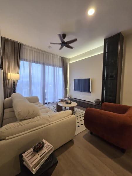 Service Residence for Rent at Sunway Belfield - Yi Lin - Living Room - PropertyGuru.com.my
