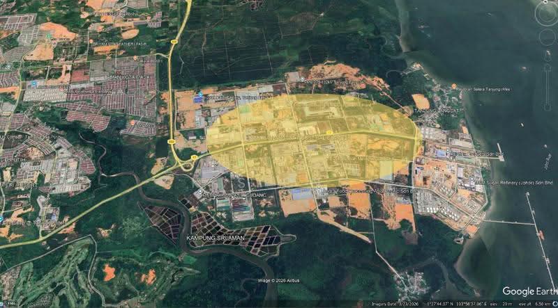 Tanah Perindustrian untuk Dijual di Kawasan Perindustrian Tanjung Langsat (Pasir Gudang) - K S Ong - PropertyGuru.com.my