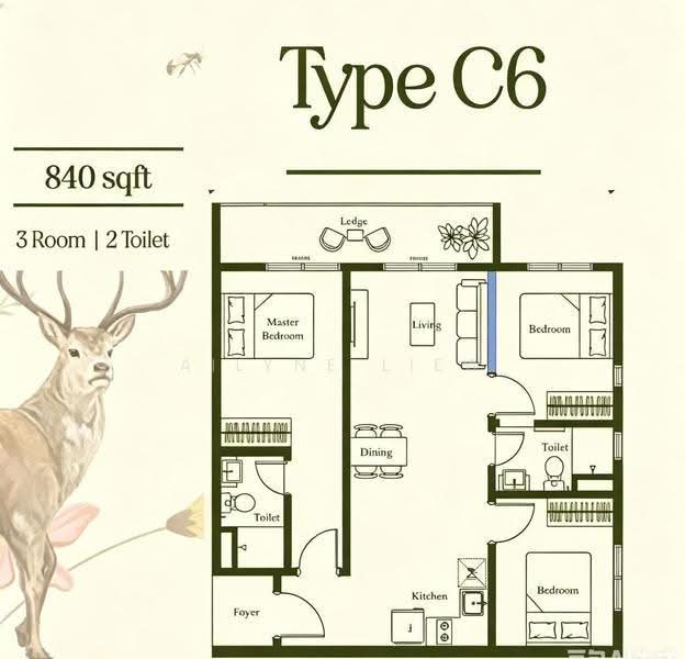 Kediaman Servis untuk Dijual di Arte Star - Ailyne Liew - PropertyGuru.com.my