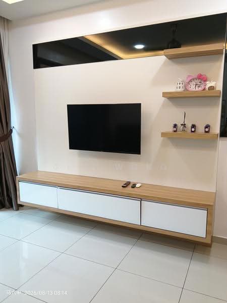 Kediaman Servis untuk Disewa di Atlantis Residences (Pangsapuri Atlantis Kota Syahbandar) - Gigi Wong - Living Room - PropertyGuru.com.my