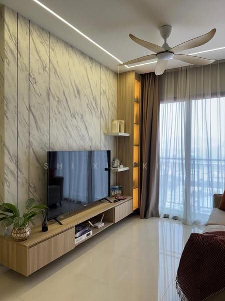 Kediaman Servis untuk Disewa di Sunway Velocity TWO - Shi Xin Kim - Living Room - PropertyGuru.com.my