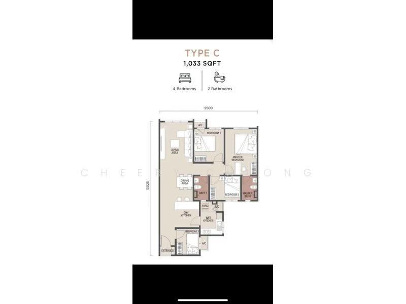 Kediaman Servis untuk Dijual di You City 3 - Cheery Cheong - PropertyGuru.com.my