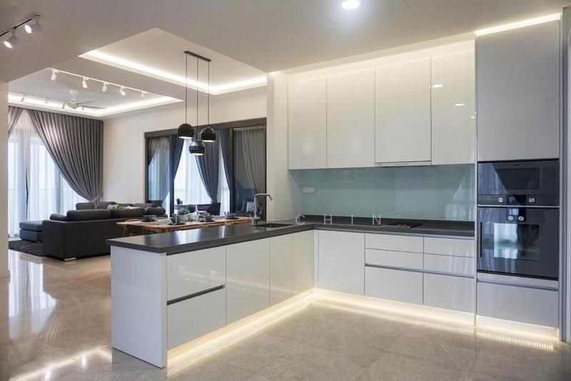 Kediaman Servis untuk Disewa di The Astaka @ 1 Bukit Senyum - Joey Chin - Kitchen - PropertyGuru.com.my