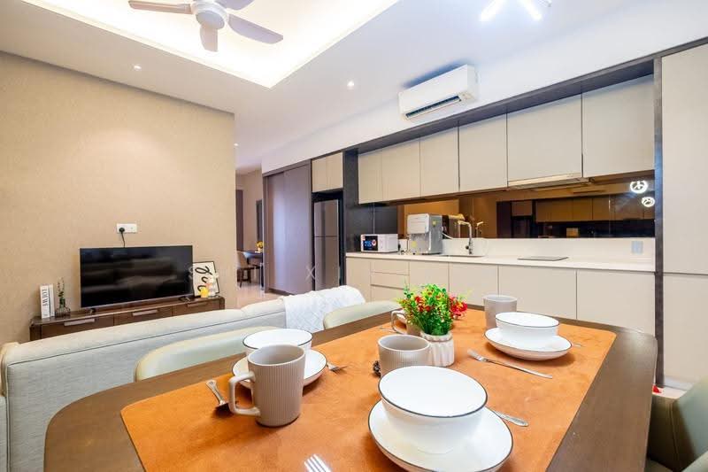 Kediaman Servis untuk Disewa di Dorsett Residences Sri Hartamas - Shi Xin Kim - Living Room - PropertyGuru.com.my