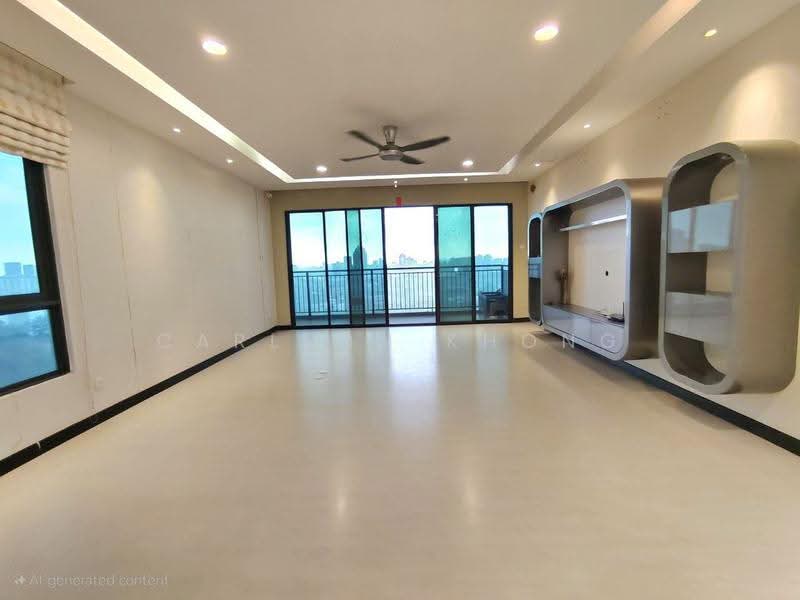 Kondominium untuk Dijual di Zefer Hill Residence - Carlson Khong - Living Room - PropertyGuru.com.my