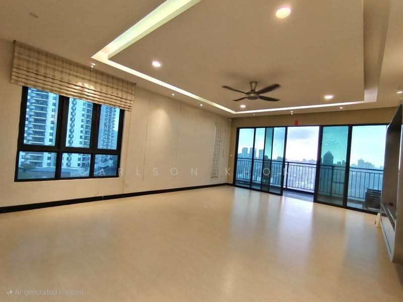 Kondominium untuk Dijual di Zefer Hill Residence - Carlson Khong - Living Room - PropertyGuru.com.my