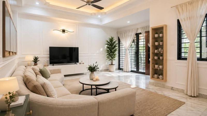 2-storey Terraced House for Rent in Taman Tun Dr Ismail (Kuala Lumpur) - Razlina Razali - Living Room - PropertyGuru.com.my