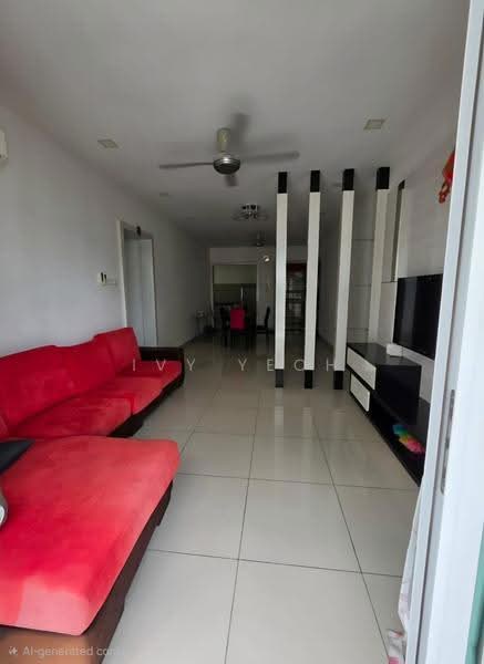 Kondominium untuk Disewa di Gardens Ville - Ivy Yeoh - Living Room - PropertyGuru.com.my