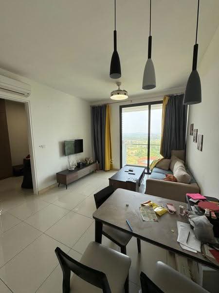 Service Residence for Rent at The M @ Medini Macrolink - XY Sen - Living Room - PropertyGuru.com.my