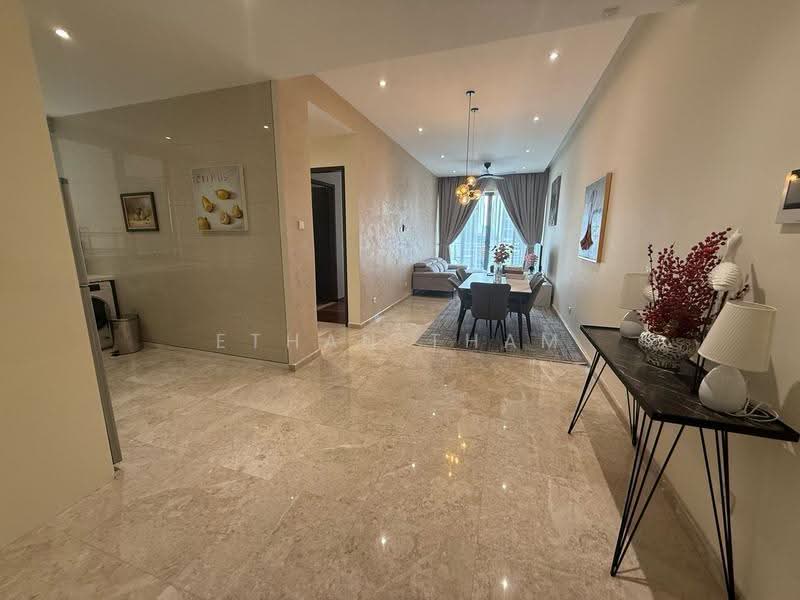 Kediaman Servis untuk Dijual di The Manor - Ethan Tham - Living Room - PropertyGuru.com.my