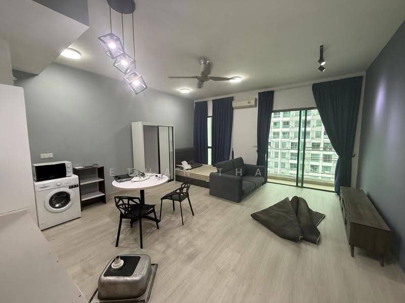Service Residence for Sale at Cybersquare - Ethan Tham - Living Room - PropertyGuru.com.my