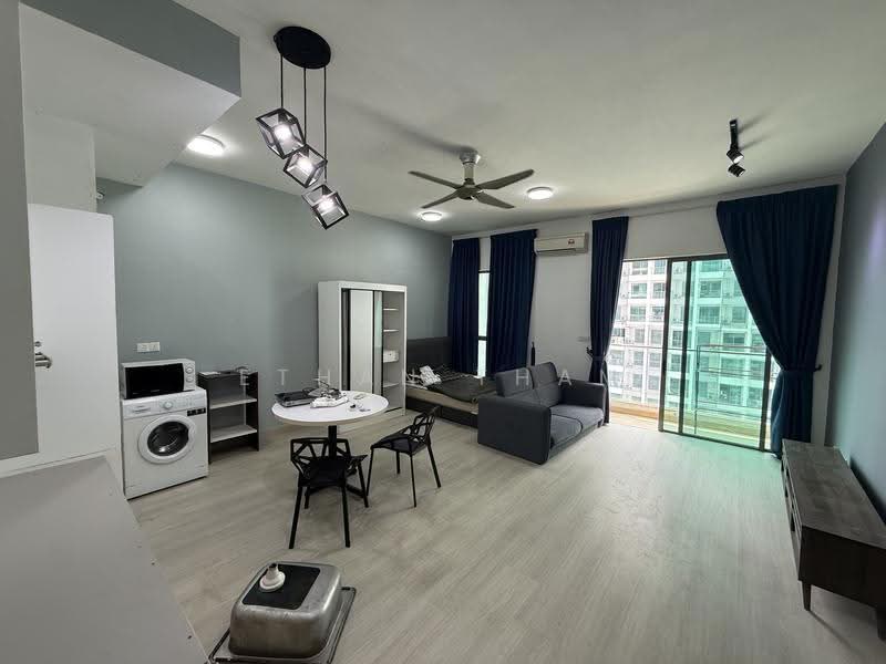 Service Residence for Sale at Cybersquare - Ethan Tham - Living Room - PropertyGuru.com.my