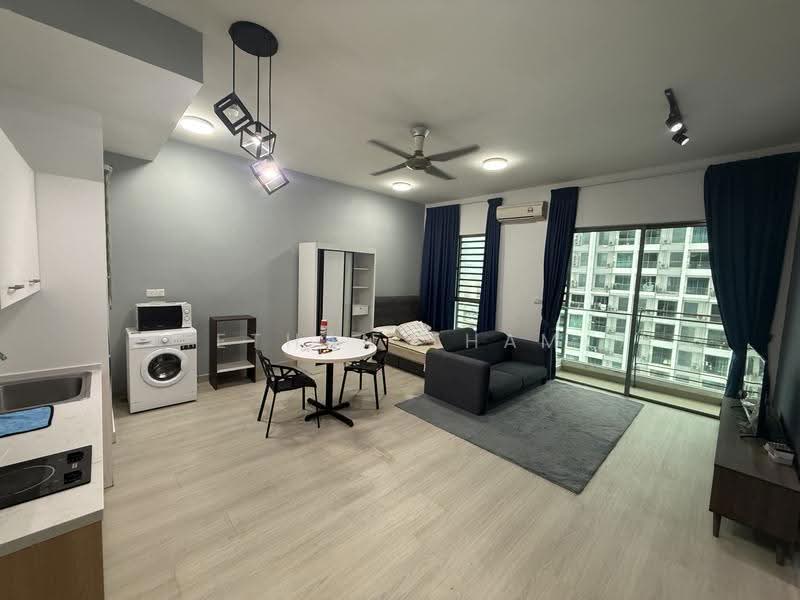 Service Residence for Rent at Cybersquare - Ethan Tham - Living Room - PropertyGuru.com.my