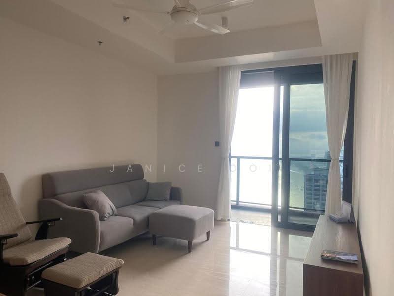 Kediaman Servis untuk Disewa di Marriott Residence @ Gurney - Janice Ooi - Living Room - PropertyGuru.com.my