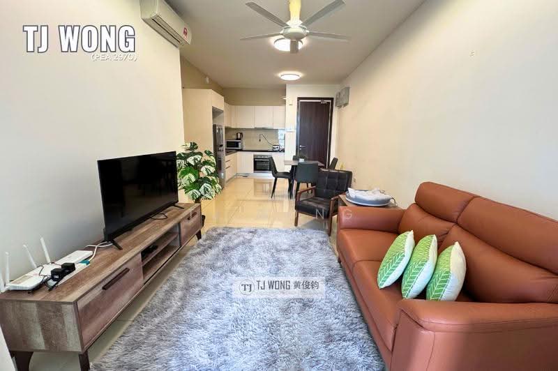 Condominium for Rent at Jesselton Residences - TJ Wong - Living Room - PropertyGuru.com.my