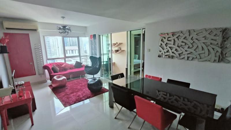Service Residence for Rent at i-Zen @ Kiara 1 - Felicia Poh - Living Room - PropertyGuru.com.my