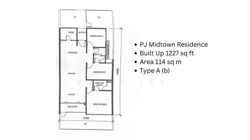 Kediaman Servis untuk Dijual di PJ Midtown - Kelly Lee - PropertyGuru.com.my