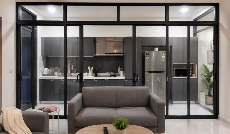 Kondominium untuk Disewa di Bennington Residences @ SkyArena - Joshua Cheah - Living Room - PropertyGuru.com.my