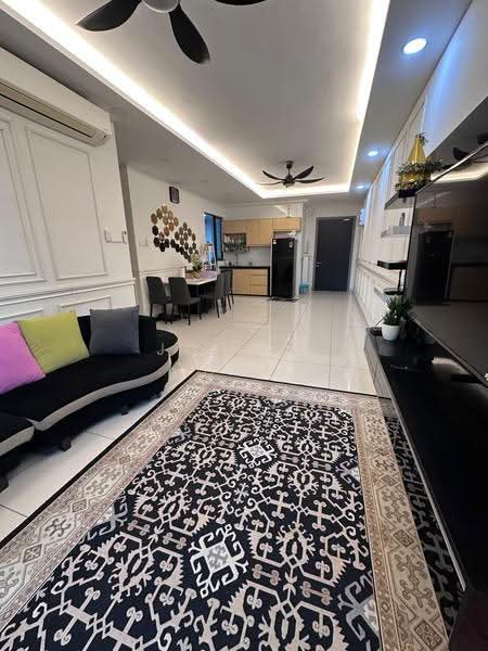 Service Residence for Rent at KL Traders Square - Joshua Cheah - Living Room - PropertyGuru.com.my