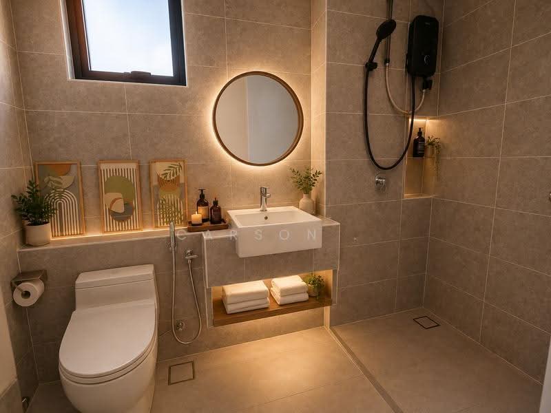 2-storey Terraced House for Rent in Taman Ekoflora (Johor Bahru) - Carson . - Bathroom - PropertyGuru.com.my