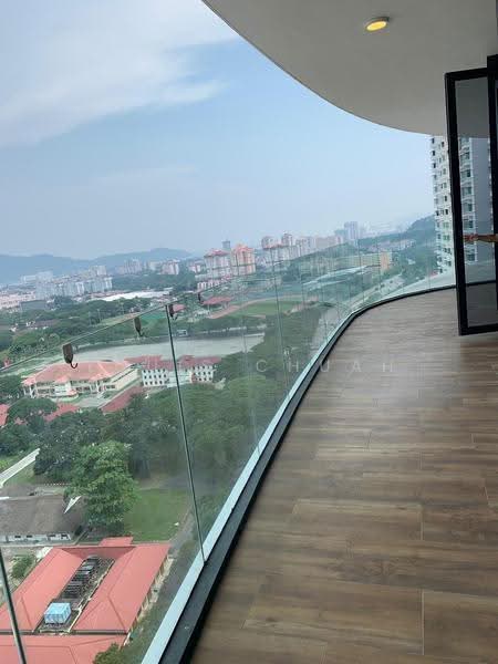 Kediaman Servis untuk Dijual di Arte S - Louis Chuah - Balcony - PropertyGuru.com.my