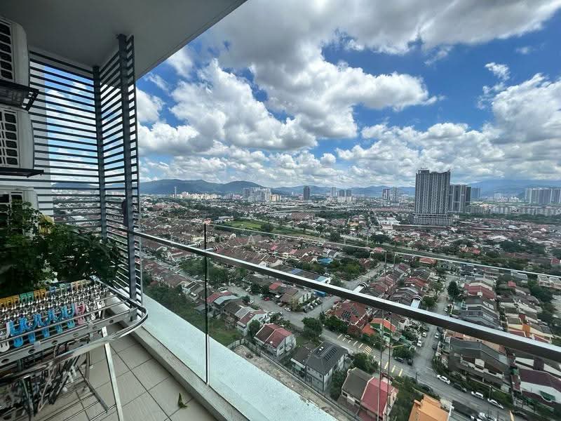 Service Residence for Sale at United Point (Residensi Berpadu) - Lucas Sit - Balcony - PropertyGuru.com.my