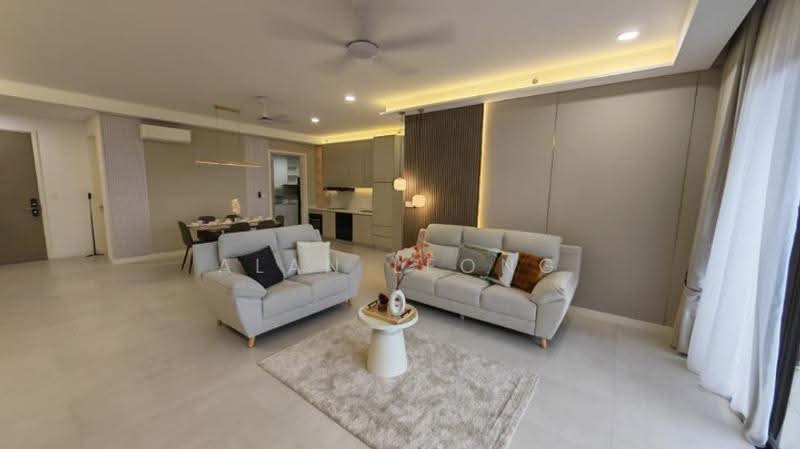 Kediaman Servis untuk Disewa di Jendela Residences - ALAN LEONG - Living Room - PropertyGuru.com.my