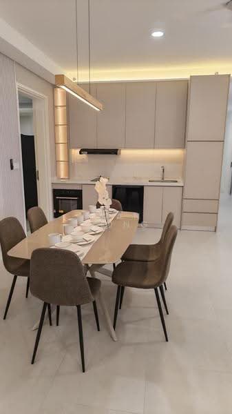 Kediaman Servis untuk Disewa di Jendela Residences - ALAN LEONG - Dining Room - PropertyGuru.com.my