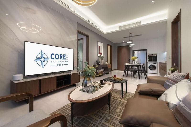 Service Residence for Sale at Core Residence @ TRX - Joshua Cheah - Living Room - PropertyGuru.com.my