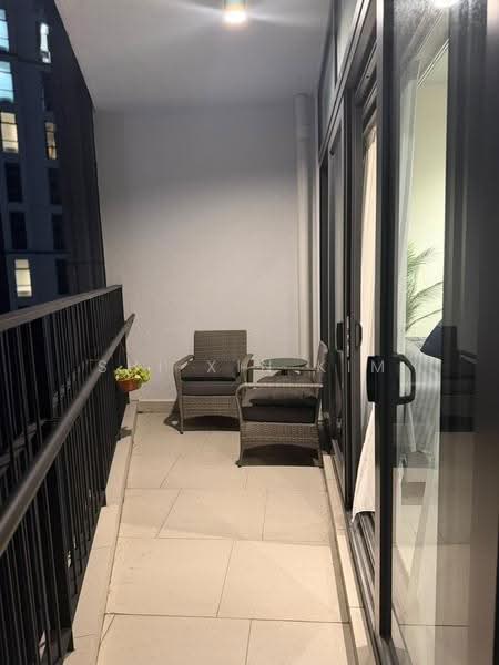 Service Residence for Rent at Star Residences One - Shi Xin Kim - Balcony - PropertyGuru.com.my