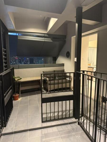 Service Residence for Rent at Star Residences One - Shi Xin Kim - Balcony - PropertyGuru.com.my
