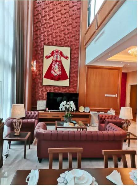 Condominium for Sale at Hillcrest Heights - SK Ching - Living Room - PropertyGuru.com.my