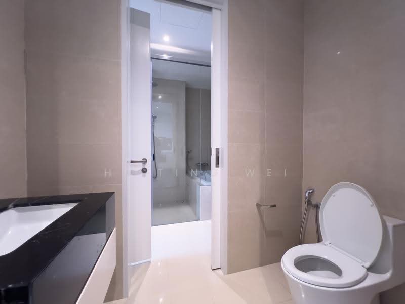 Service Residence for Rent at Pavilion Ceylon Hill - Hu Ting Wei - Bathroom - PropertyGuru.com.my