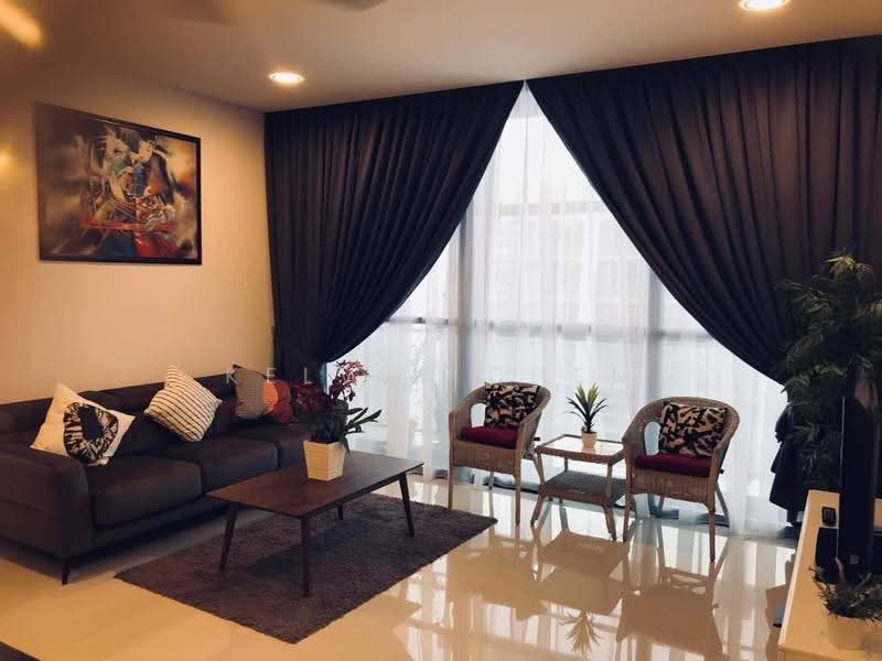 Kondominium untuk Disewa di The Fennel - Kelvin Chen - Living Room - PropertyGuru.com.my