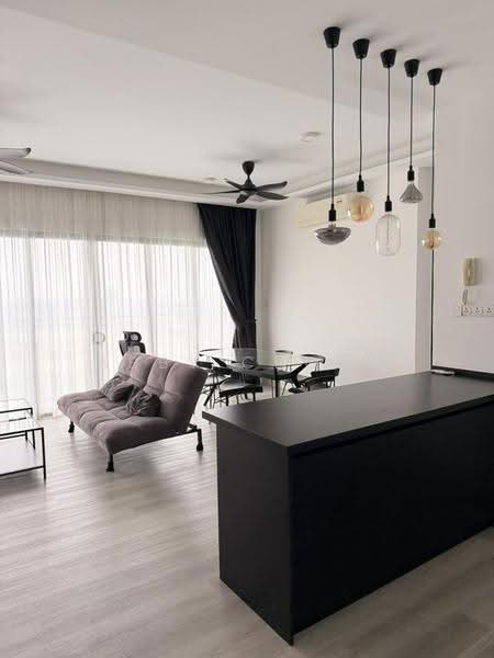 Kediaman Servis untuk Disewa di Skyluxe On The Park Bukit Jalil - Abby Chong - Living Room - PropertyGuru.com.my
