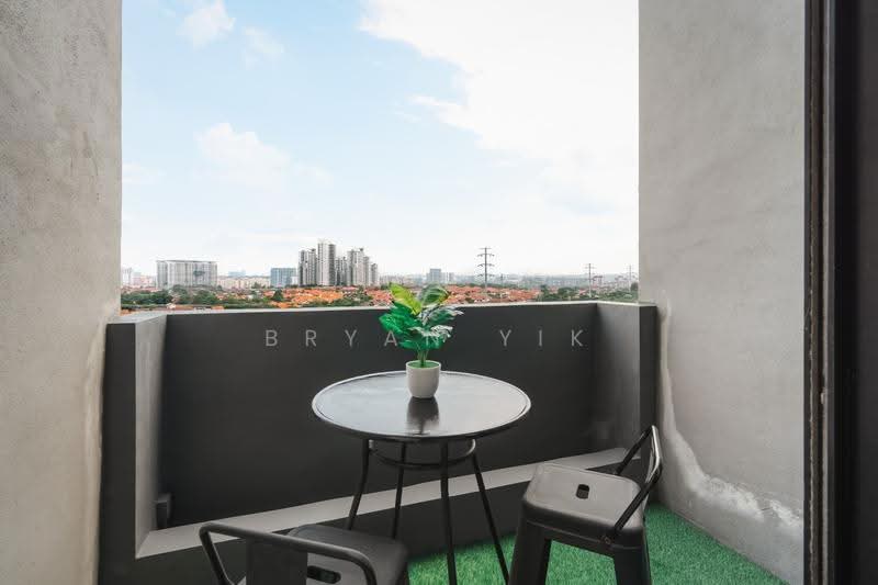 Service Residence for Rent at Lumi Tropicana Serviced Residence - Bryan Yik - Balcony - PropertyGuru.com.my