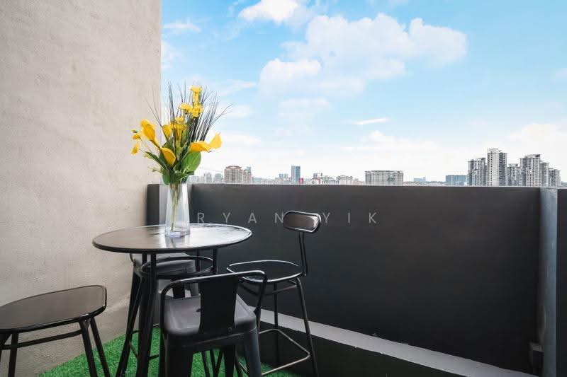 Service Residence for Rent at Lumi Tropicana Serviced Residence - Bryan Yik - Balcony - PropertyGuru.com.my
