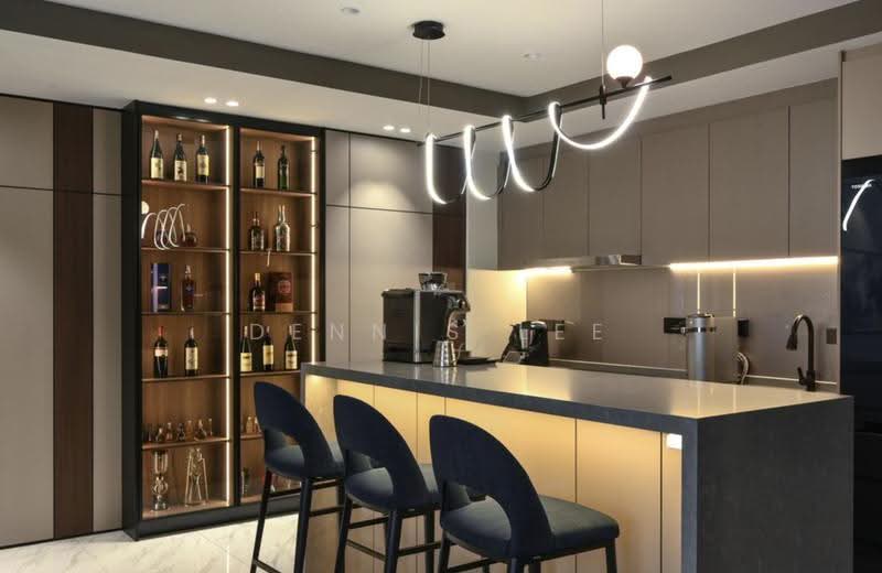 Kediaman Servis untuk Dijual di TriTower Residence @ Johor Bahru Sentral - Dennis Lee - Kitchen - PropertyGuru.com.my