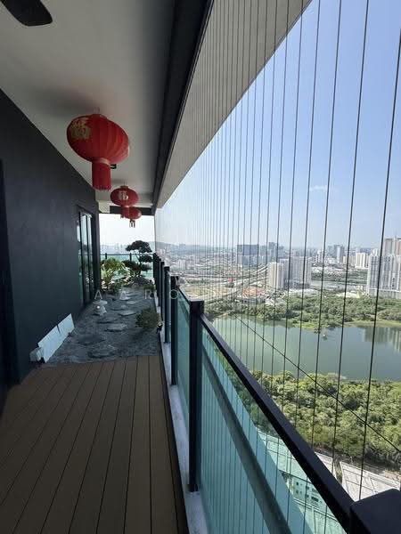 Condominium for Sale at THE Address II, Taman Desa - Aaron Teh - Balcony - PropertyGuru.com.my