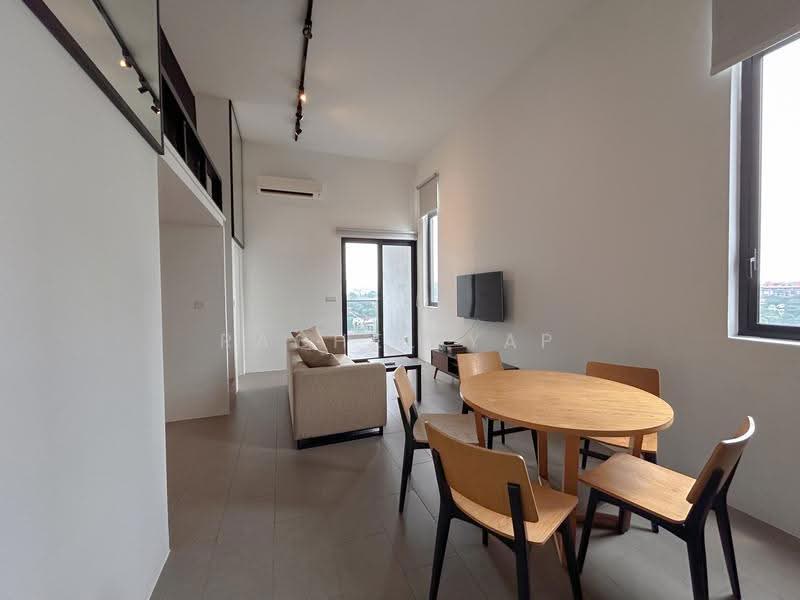 Service Residence for Rent at Establishment Bangsar (Menara Teguh Bangsar) - Rachel Yap - Living Room - PropertyGuru.com.my