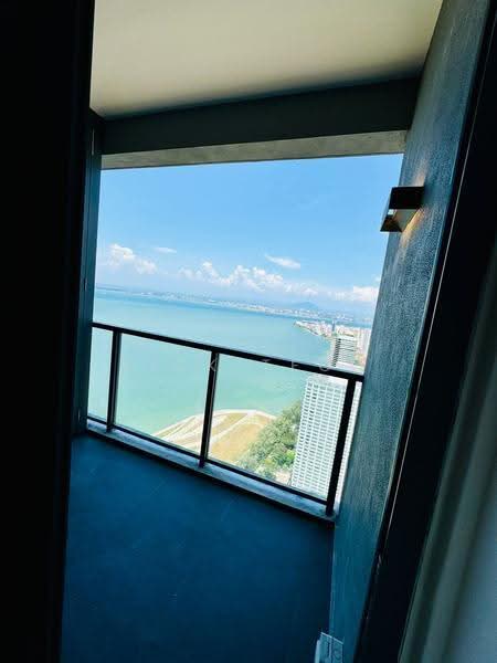 Kediaman Servis untuk Disewa di Marriott Residence @ Gurney - Vick Teoh - Balcony - PropertyGuru.com.my
