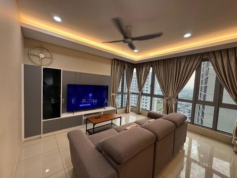 Service Residence for Rent at Gravit8, Klang - Stephanie Lim - Living Room - PropertyGuru.com.my