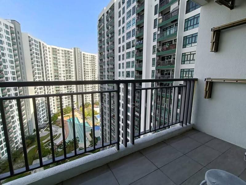 Service Residence for Sale at 8Scape Residence @ Sutera - Elise Chia - Balcony - PropertyGuru.com.my