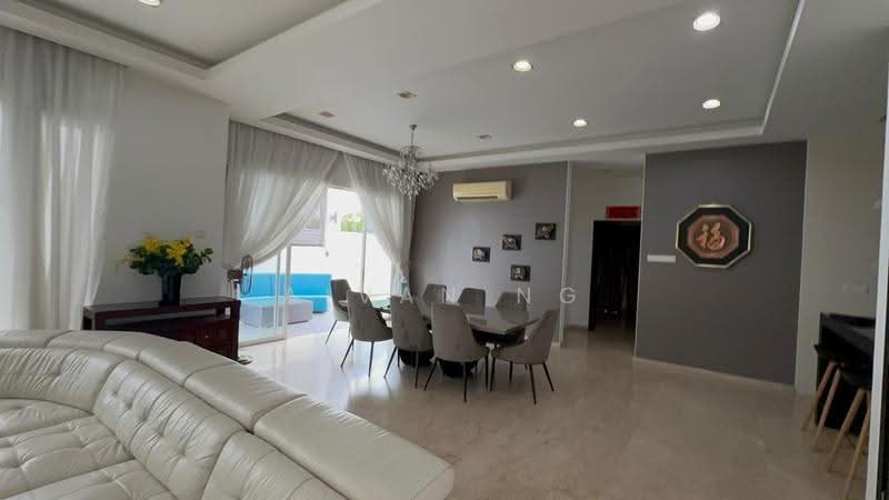 Rumah Berkembar untuk Dijual di Jade Hills (Kajang) - Aivan Ng - Living Room - PropertyGuru.com.my