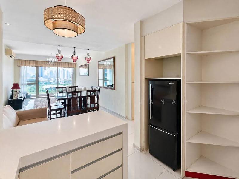 Service Residence for Sale at myHabitat - Amirun Kinanah - Living Room - PropertyGuru.com.my