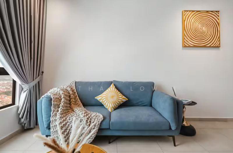 Service Residence for Sale at Conezion Residences - Ethan Low - Living Room - PropertyGuru.com.my
