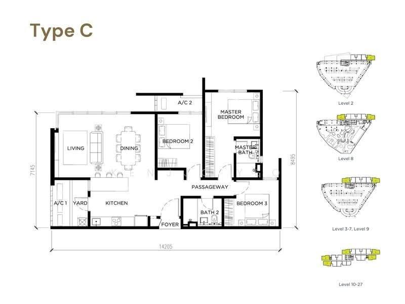 Service Residence for Rent at Maya Ara Residences - Kenjjo Yeo - PropertyGuru.com.my