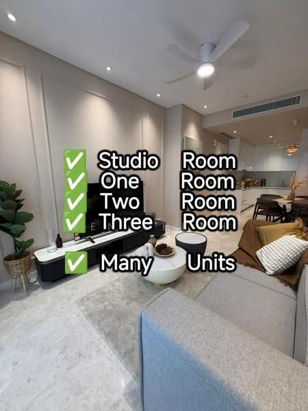 Service Residence for Rent at The Sentral Suites - Yen Cheah - Living Room - PropertyGuru.com.my