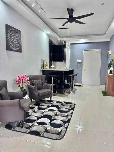 Apartment for Sale at Denai Nusantara Apartment - Amir Faris Rusli - Living Room - PropertyGuru.com.my